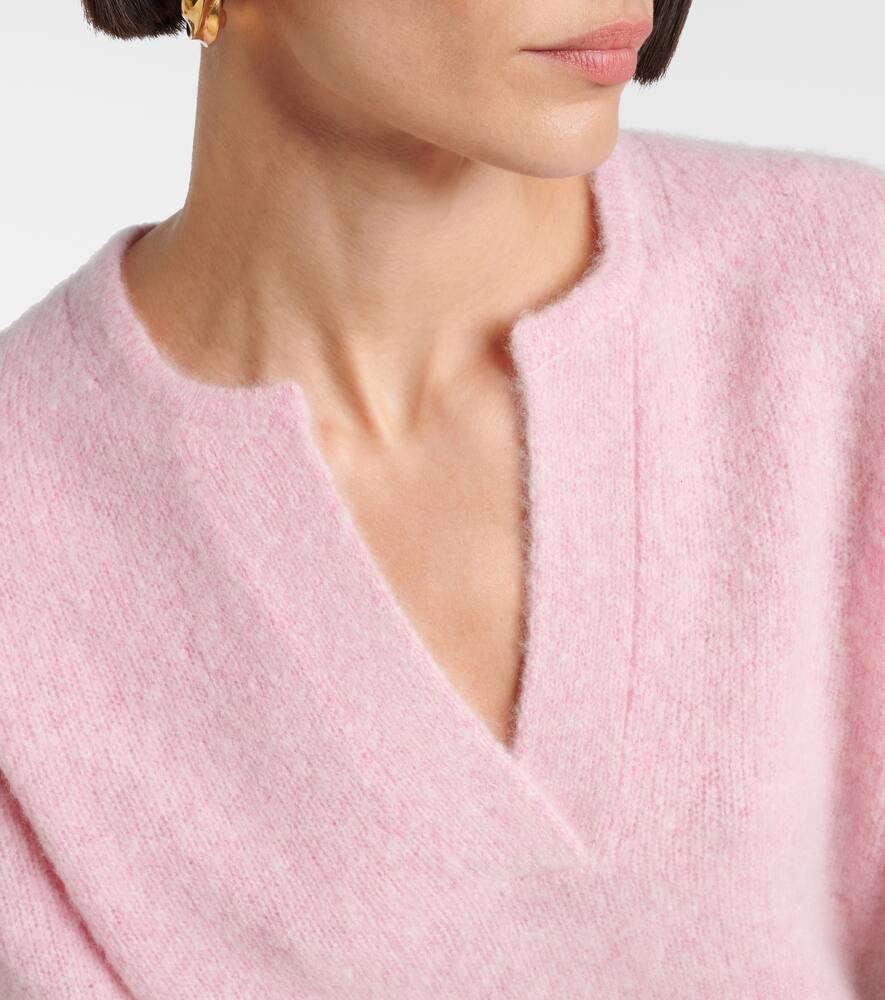 Dorothee Schumacher Extra Soft Cashmere Crop Sleeve Sweater
