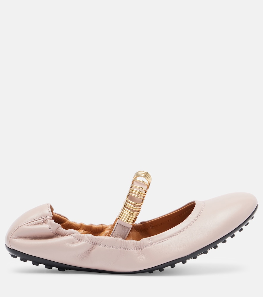  Tod's Tod's Verzierte Ballerinas Aus Leder 
