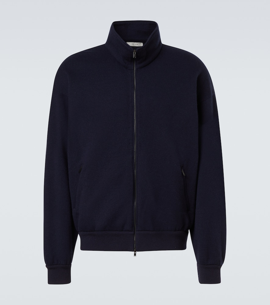 The Row The Row Cashmere and cotton bomber jacket　The Row カシミア＆コットン ボンバー ジャケット