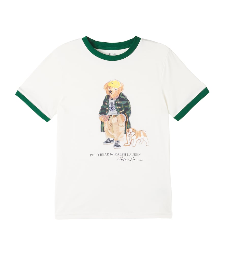 Polo Ralph Lauren Bear-print T-shirt In White