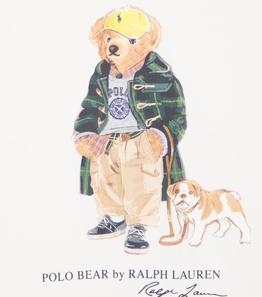 Polo Ralph Lauren Bear-print T-shirt In White