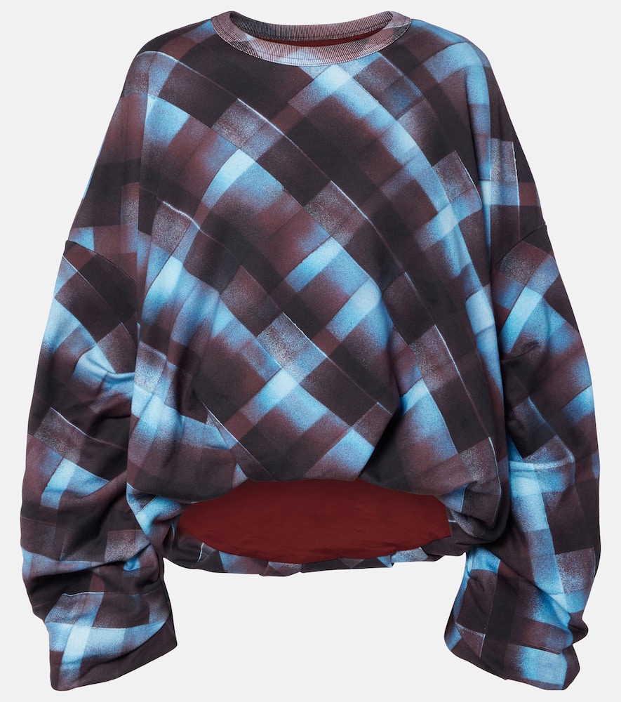 Dries Van Noten Sweatshirt Aus Baumwolle In Multi