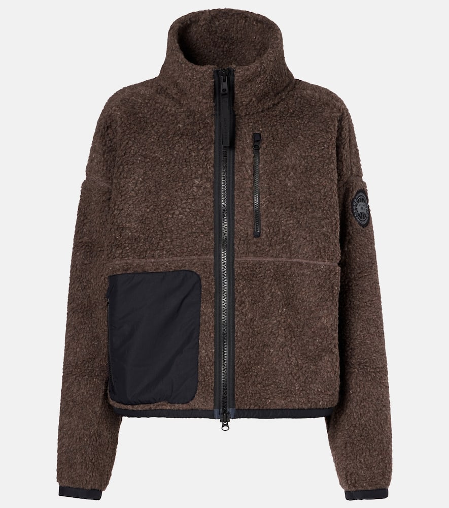 Canada Goose Simcoe Wool-blend Jacket In Brown