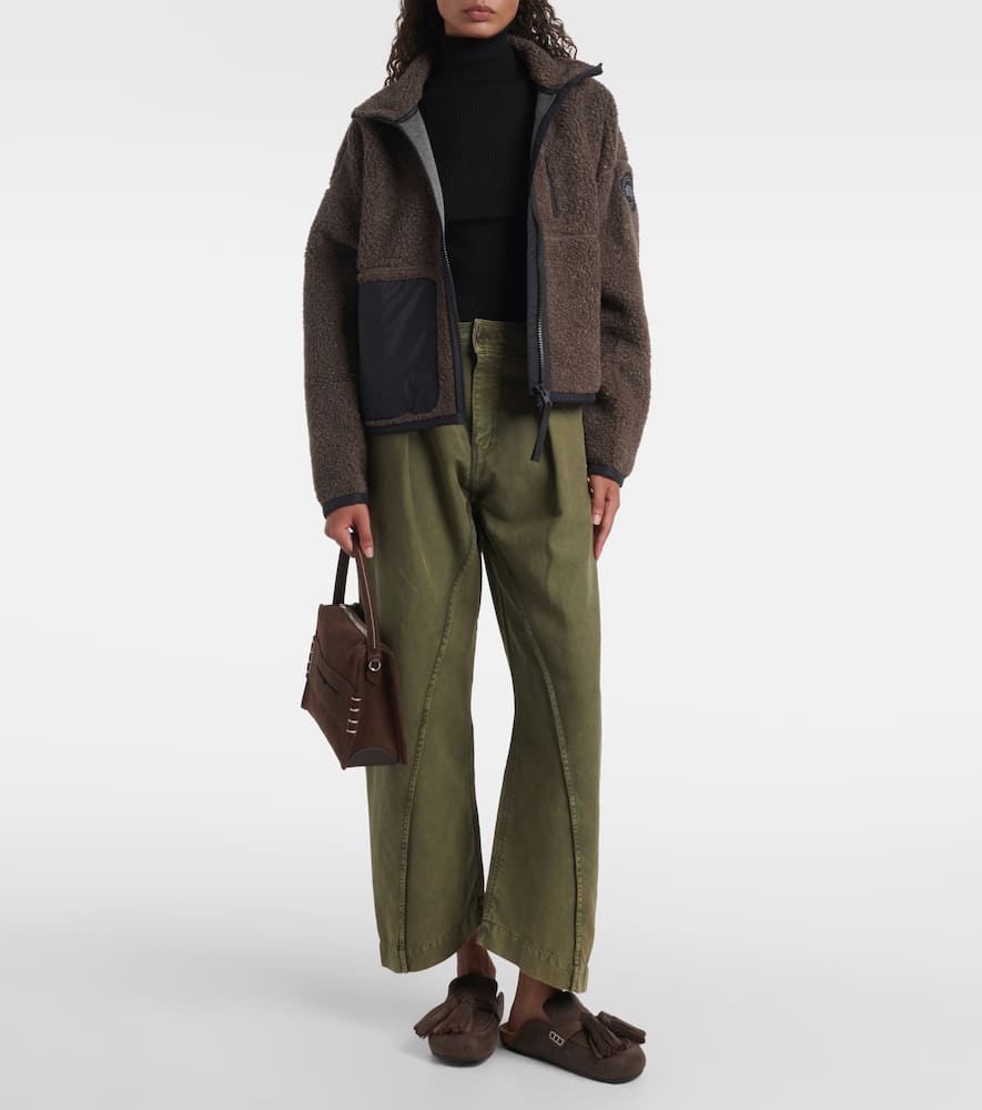 Canada Goose Simcoe Wool-blend Jacket In Brown
