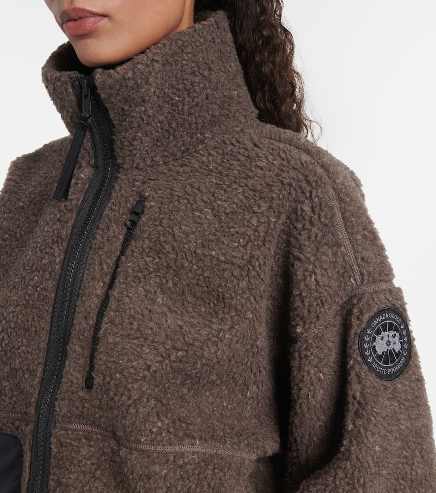 Canada Goose Simcoe Wool-blend Jacket In Brown