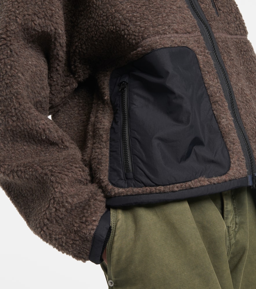 Canada Goose Simcoe Wool-blend Jacket In Brown