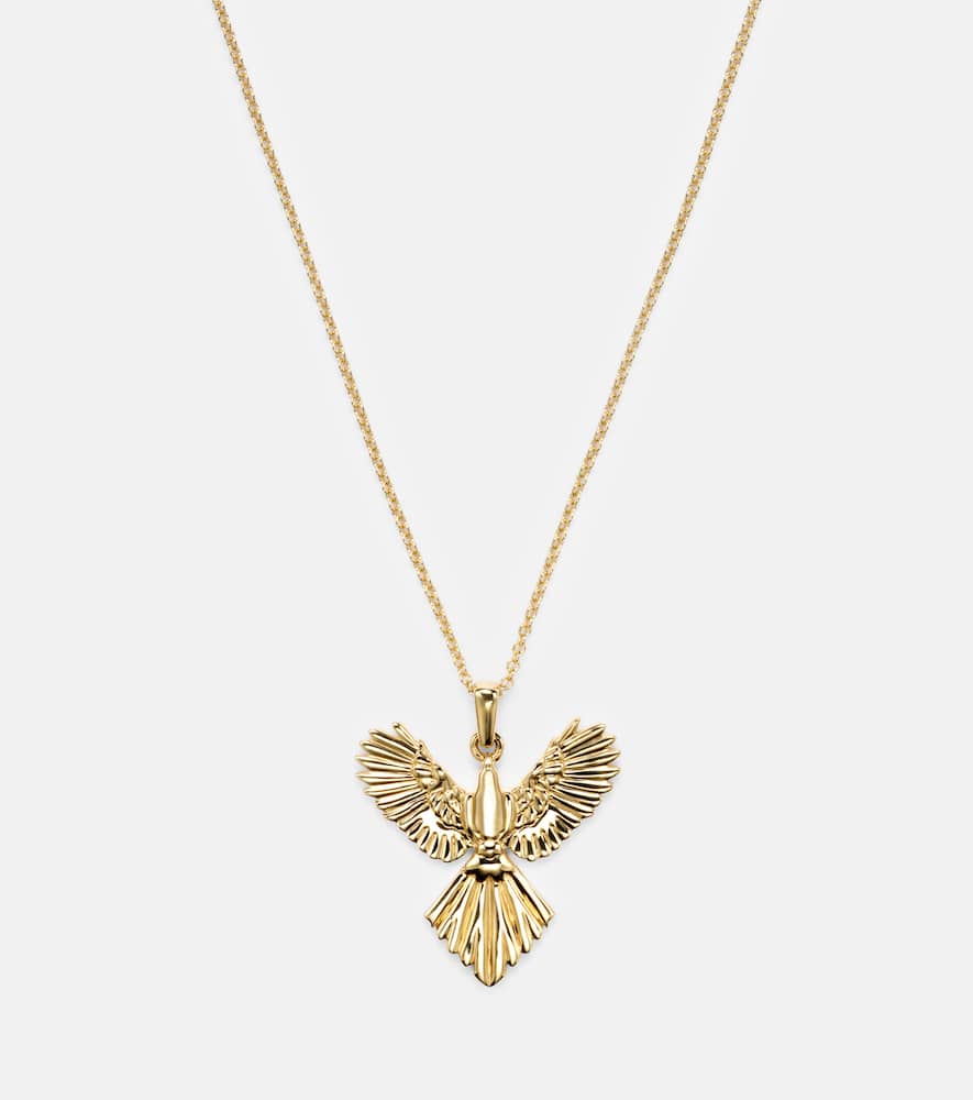 Anita Ko Phoenix 18kt Gold Pendant Necklace In Gold