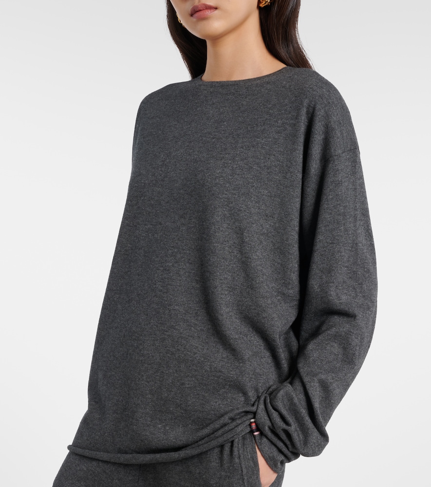 N°347 Aries Cotton And Cashmere Top