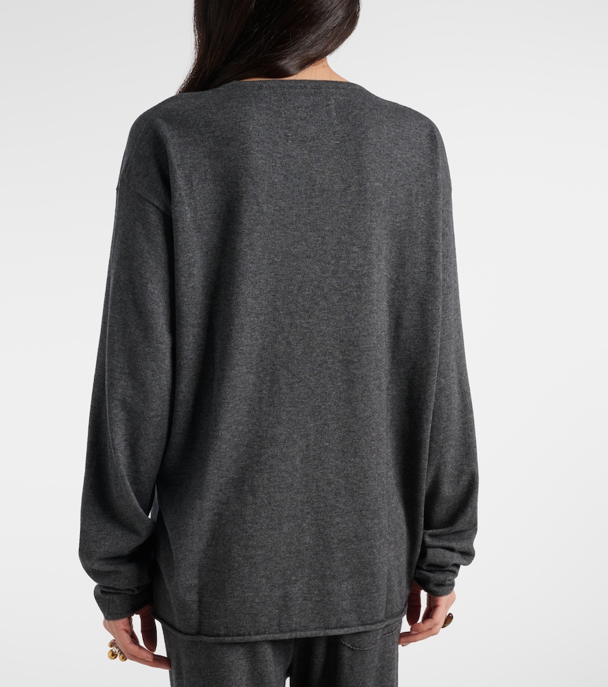  Extreme Cashmere Extreme Cashmere Pullover N°347 aries Aus Baumwolle Und Kaschmir 