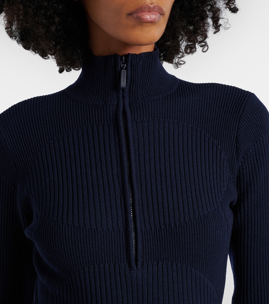  Cordova Cordova Butte Ribbed-knit Wool Ski Bodysuit 