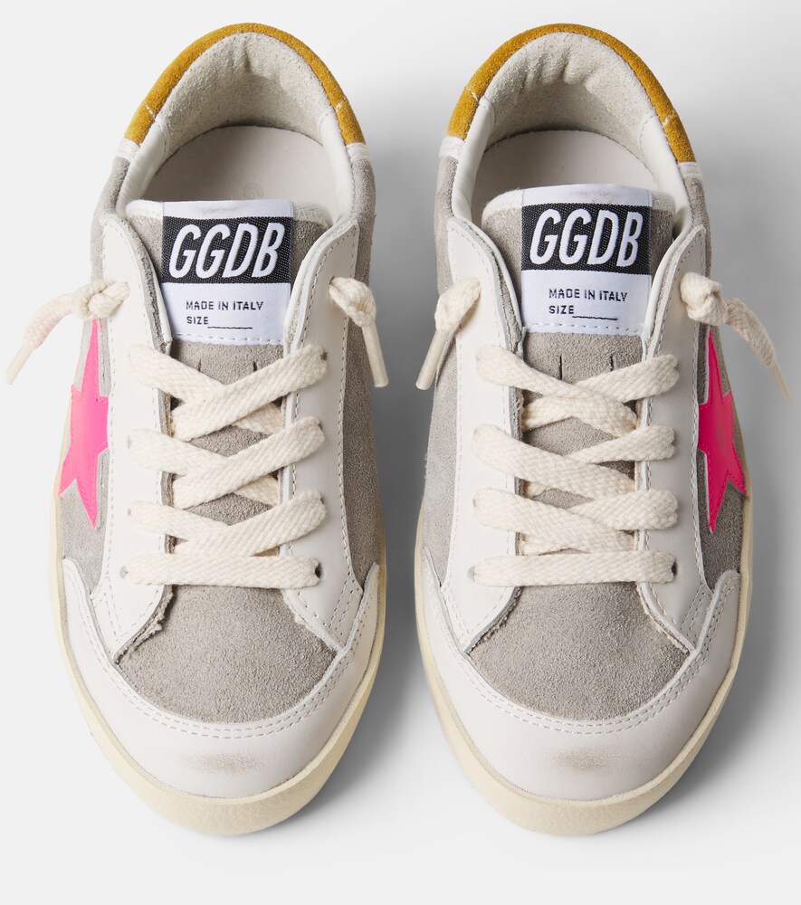  Golden Goose Kids Golden Goose Kids Sneakers Super-star Aus Veloursleder 