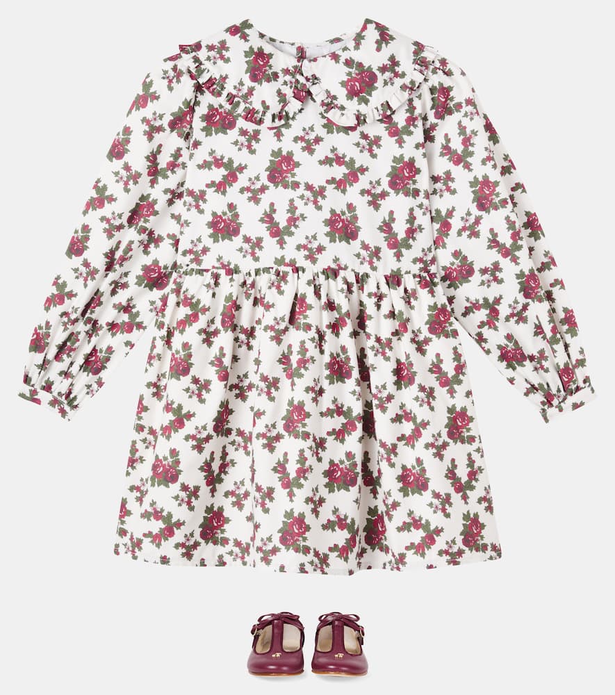 The New Society Elyse Cotton Dress In White