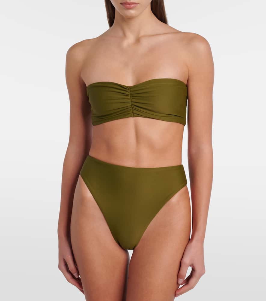 Jade Swim Incline Bikini Bottoms In Green