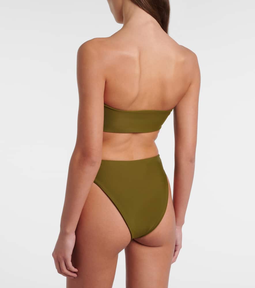 Jade Swim Incline Bikini Bottoms In Green