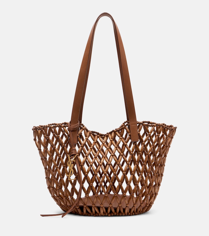 Panier 스몰 우드 바스켓 백
