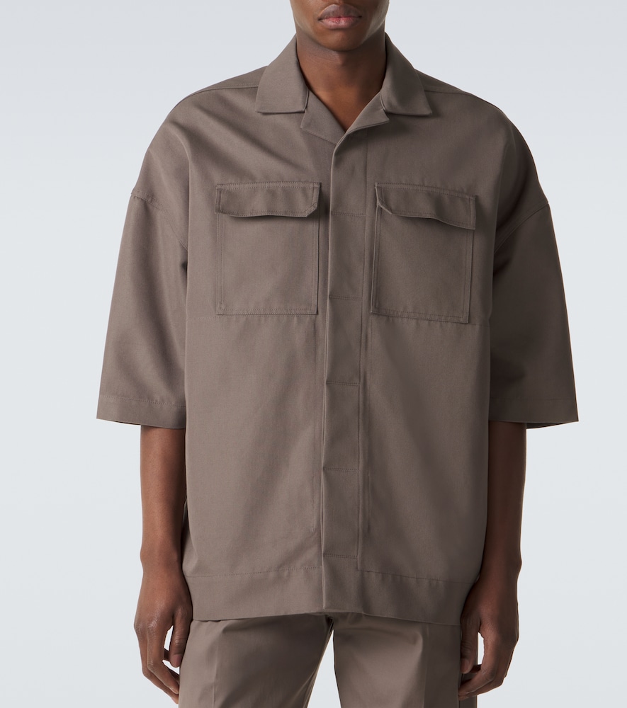  Rick Owens Rick Owens Hemd Aus Einem Baumwollgemisch 