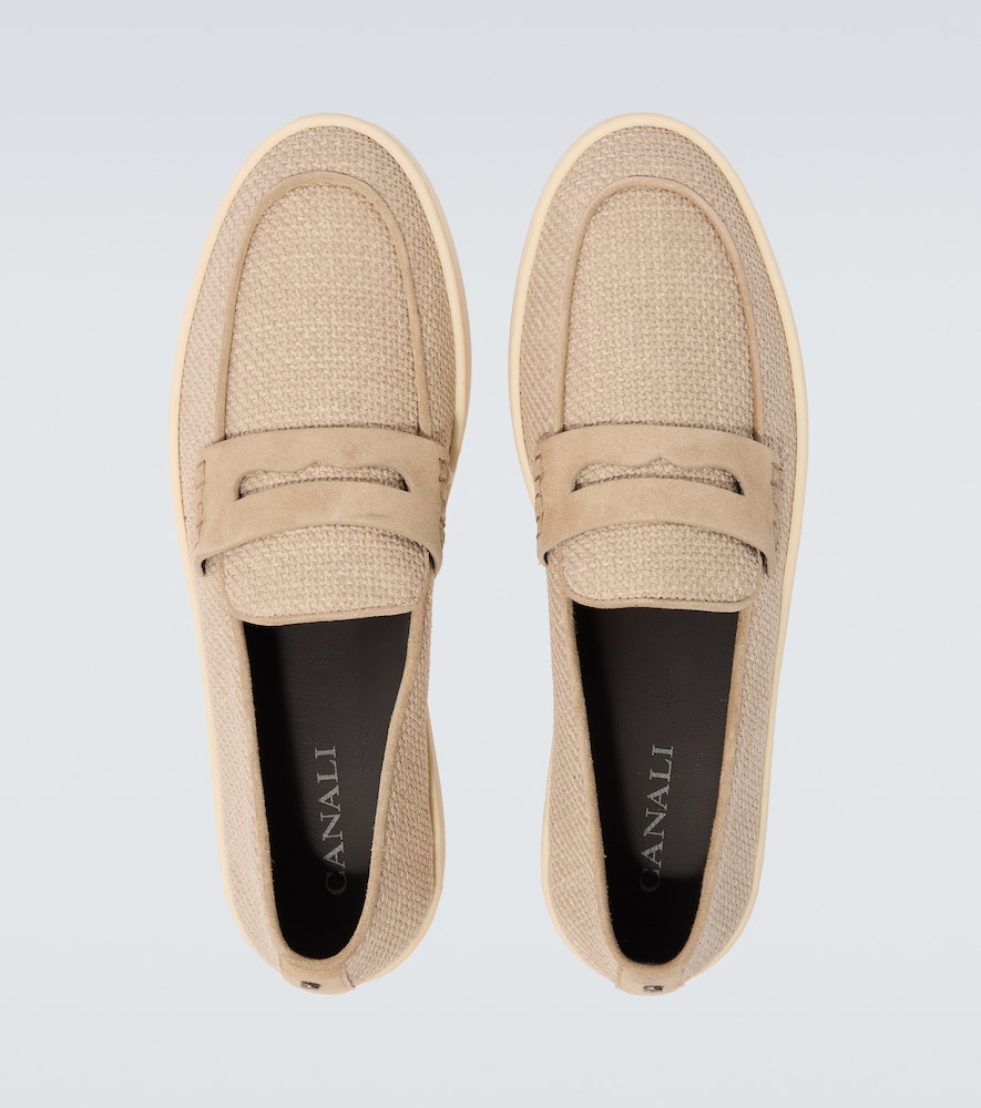  Canali Canali Loafers Mit Veloursleder 