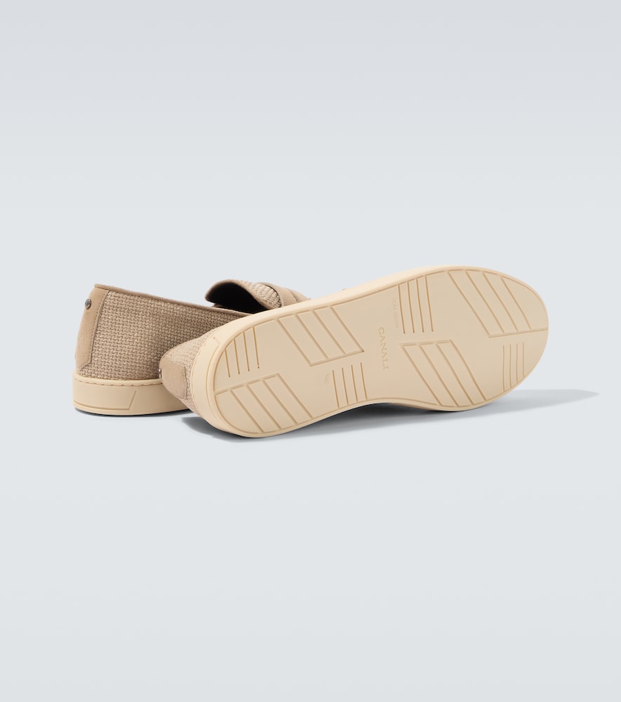  Canali Canali Loafers Mit Veloursleder 