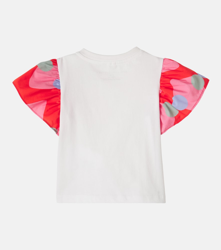  Stella Mccartney Kids Stella Mccartney Kids Baby - Top In Cotone Con Volant 