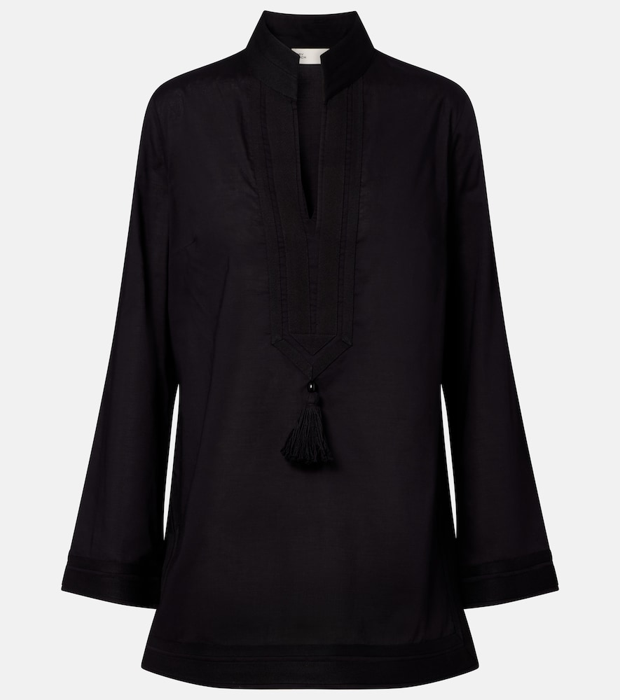 Tunika aus Baumwollpopeline