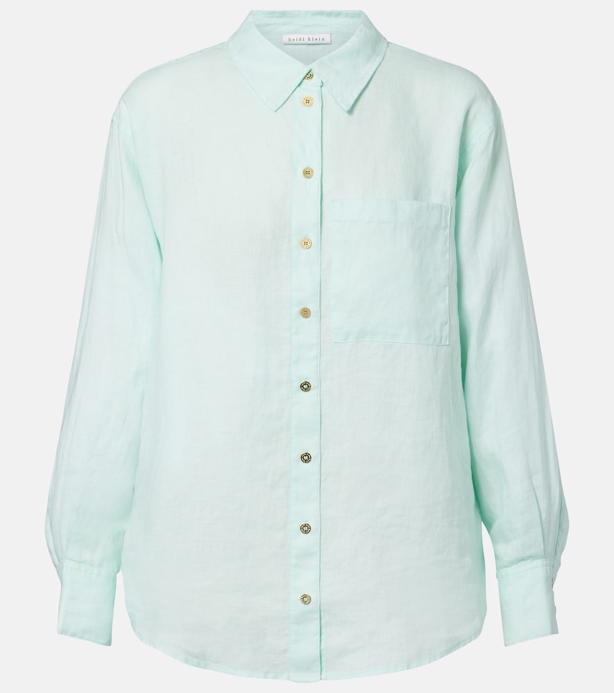 Heidi Klein Corfu linen shirt