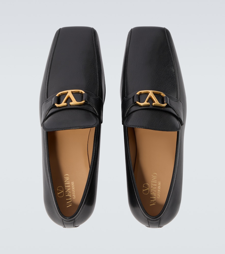  Valentino Valentino Loafers Vlogo Signature Aus Leder 