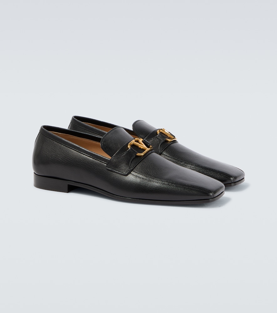  Valentino Valentino Loafers Vlogo Signature Aus Leder 