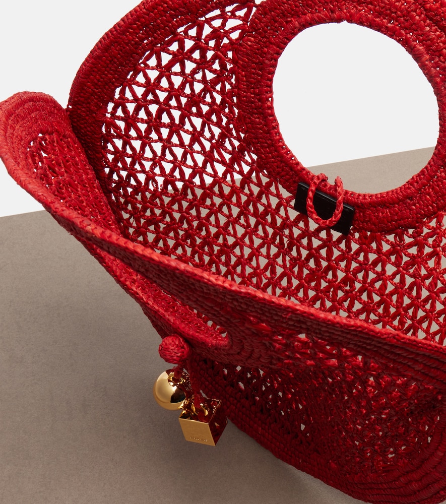  Jacquemus Jacquemus Bolso Spiaggia Small De Rafia 