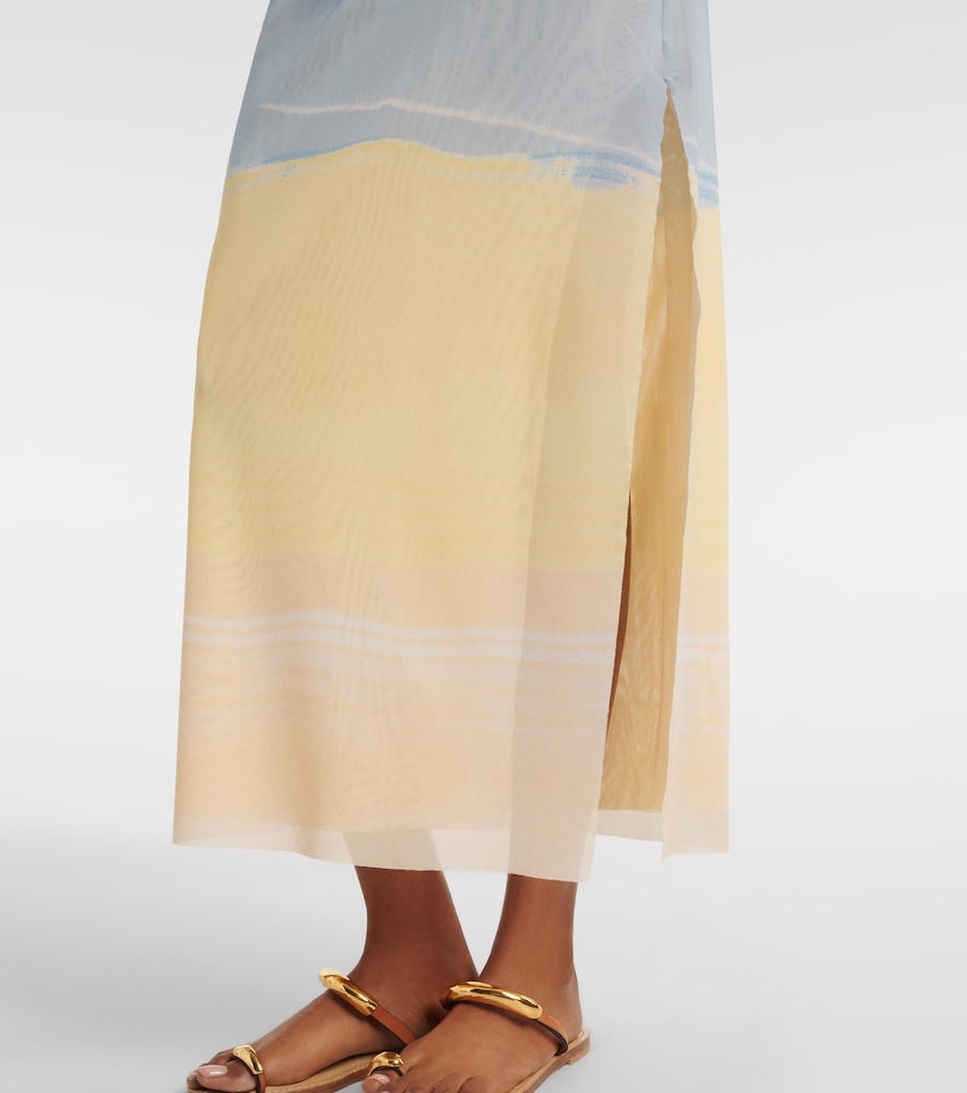 SIR Printed mesh maxi skirt | Thumbnail 6 SIR Printed mesh maxi skirt | Thumbnail 6