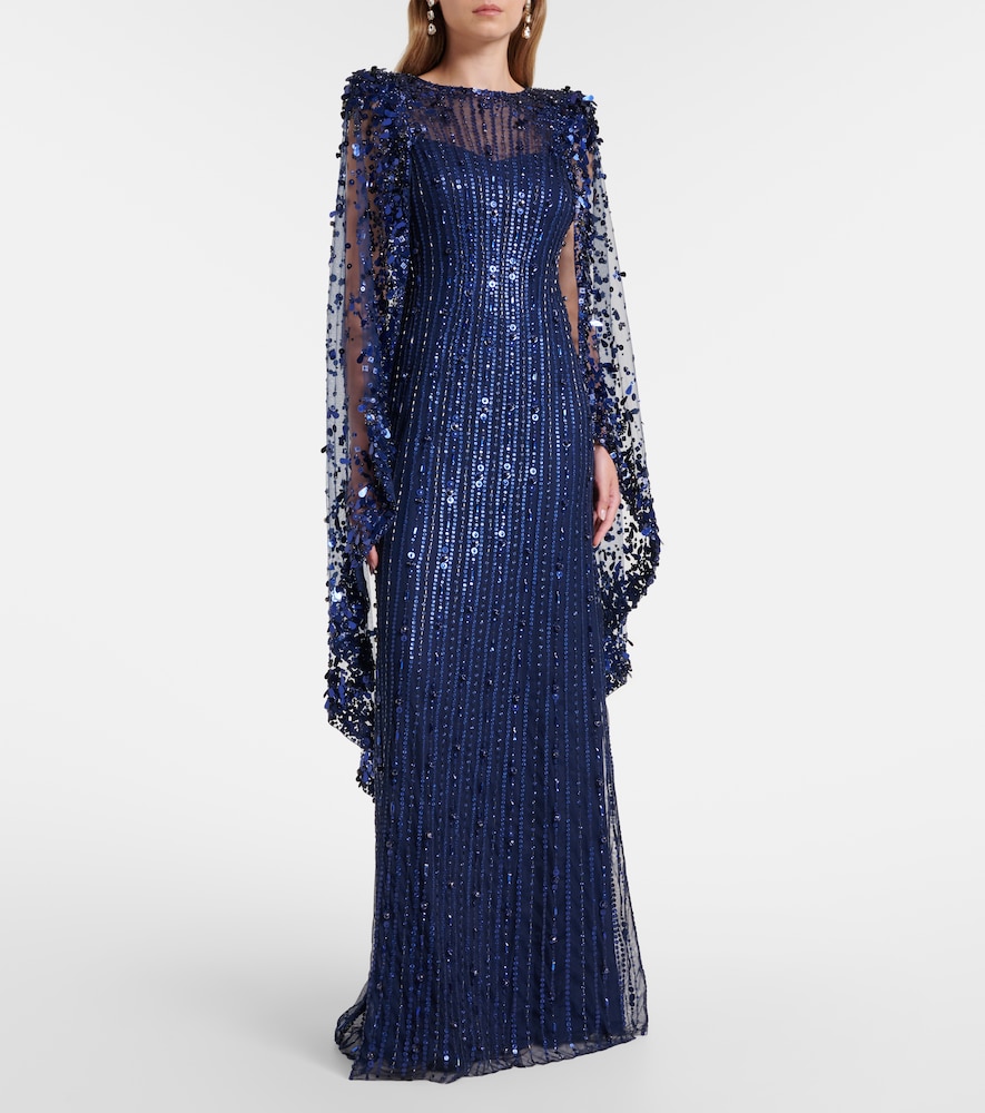  Jenny Packham Jenny Packham Verzierte Robe 