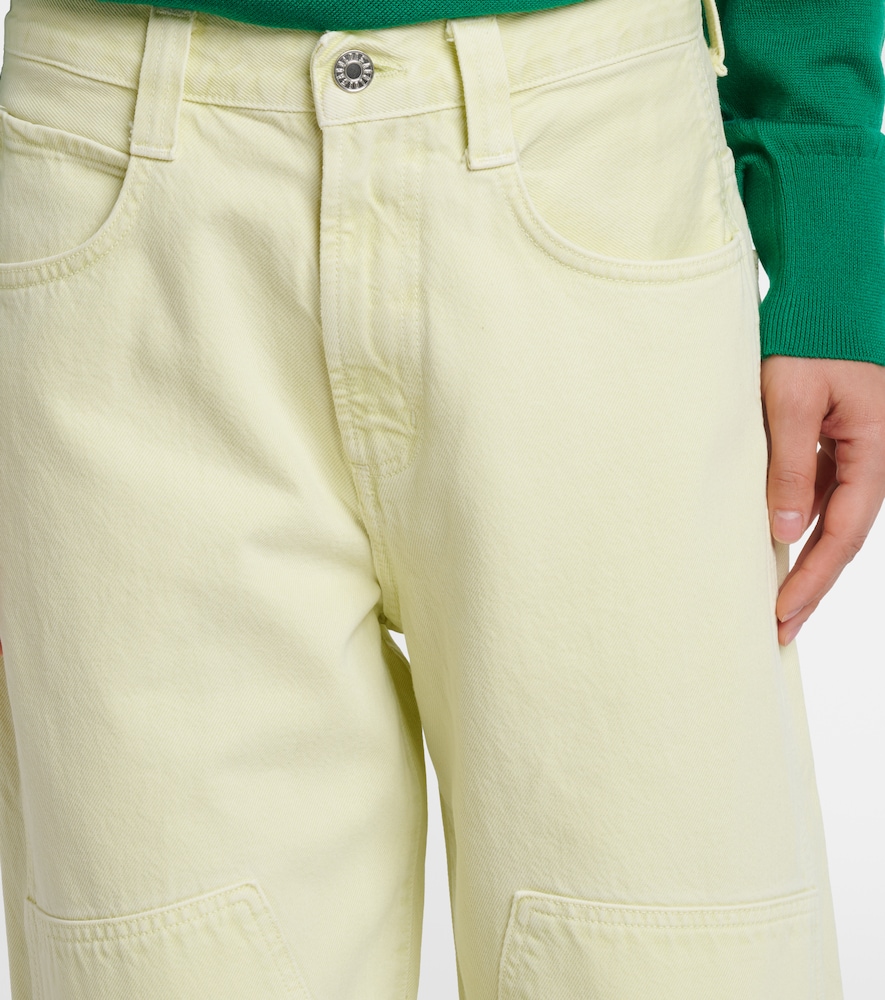 Laria Pieced Tapered Jeans