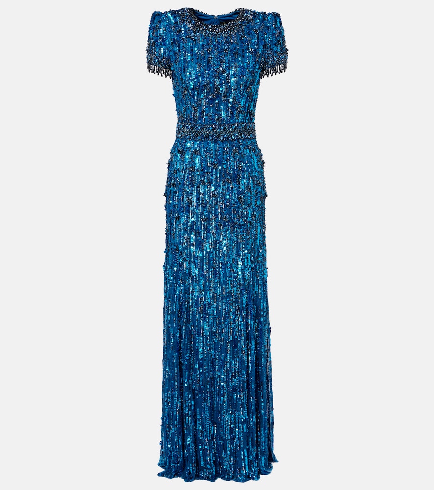 Jenny Packham Roxy embellished gown | Thumbnail 7