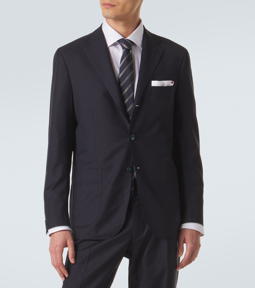  Kiton Kiton Traje De Lana 