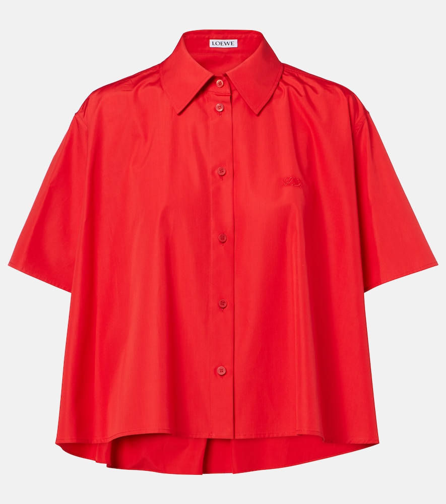 Camicia in popeline di cotone