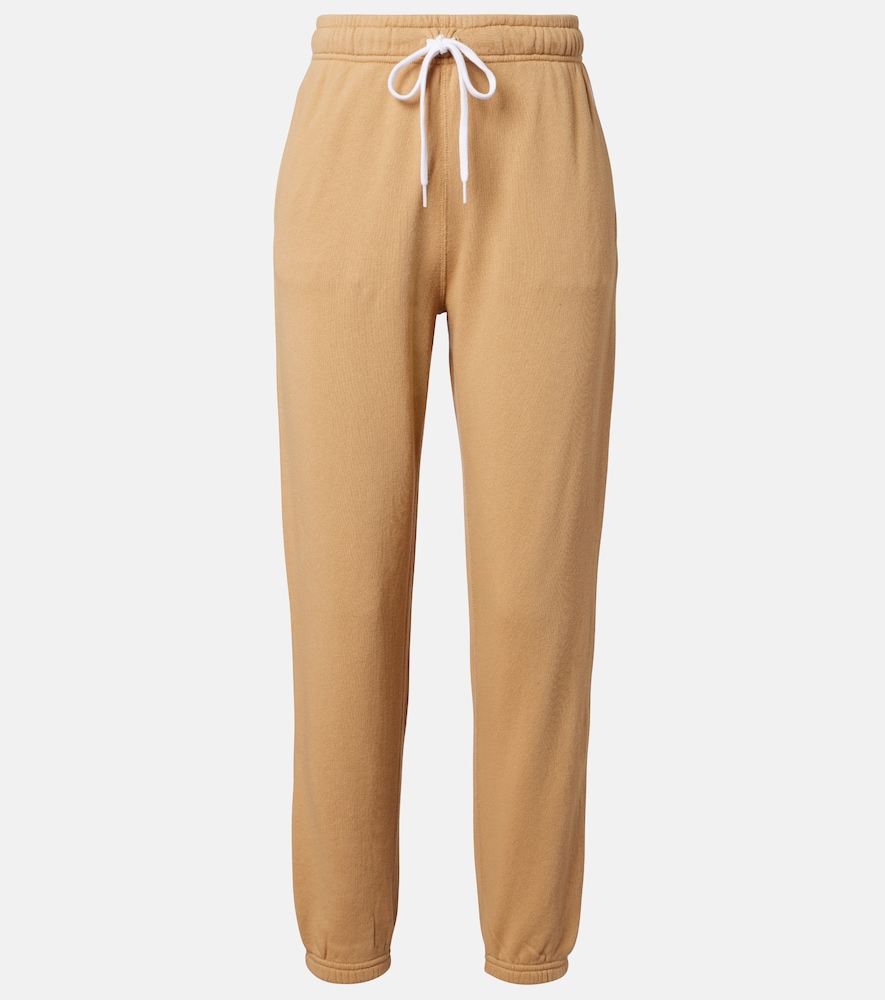 Pantaloni sportivi in jersey di misto cotone