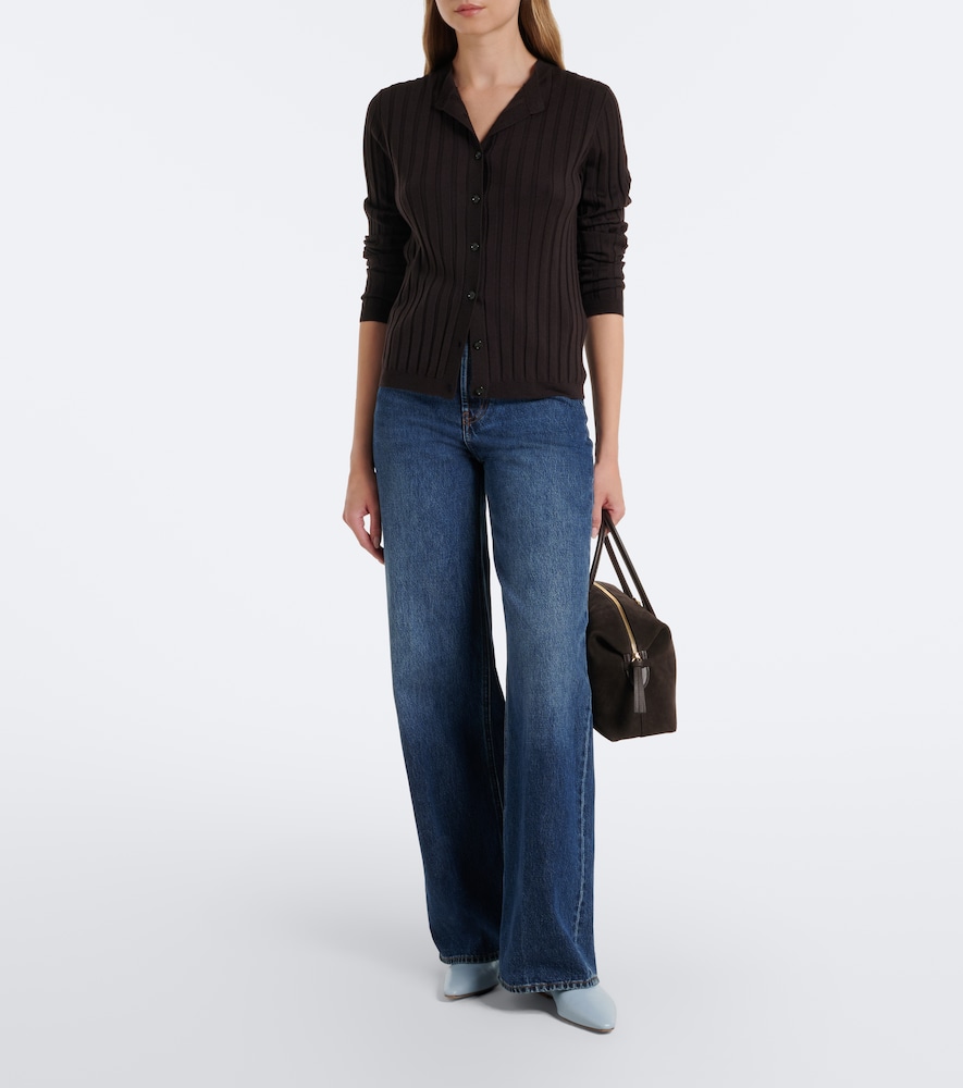 Jardin des Orangers Ribbed-knit virgin wool cardigan | Thumbnail 5 Jardin des Orangers Ribbed-knit virgin wool cardigan | Thumbnail 5