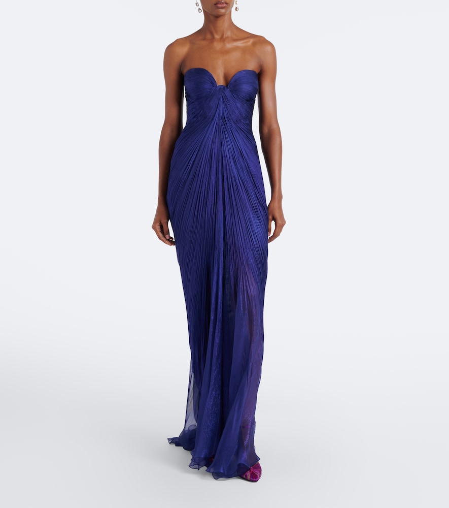 Maria Lucia Hohan Salima silk bustier gown | Thumbnail 3