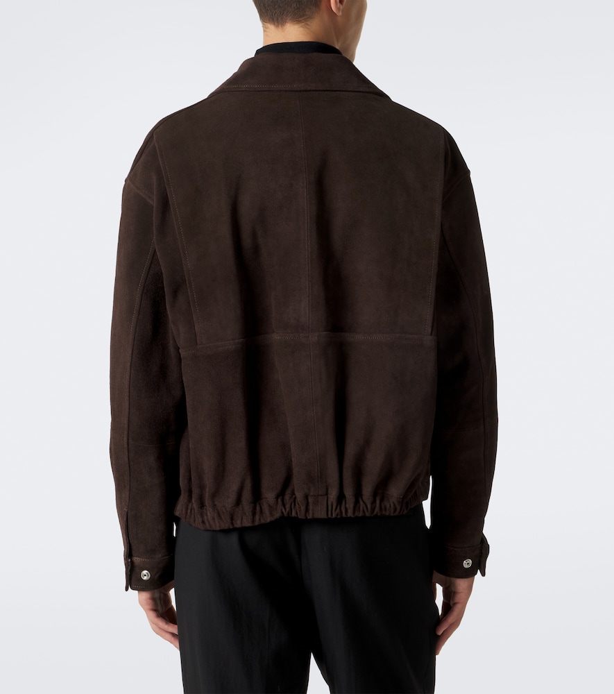 Maddox Suede Blouson Jacket