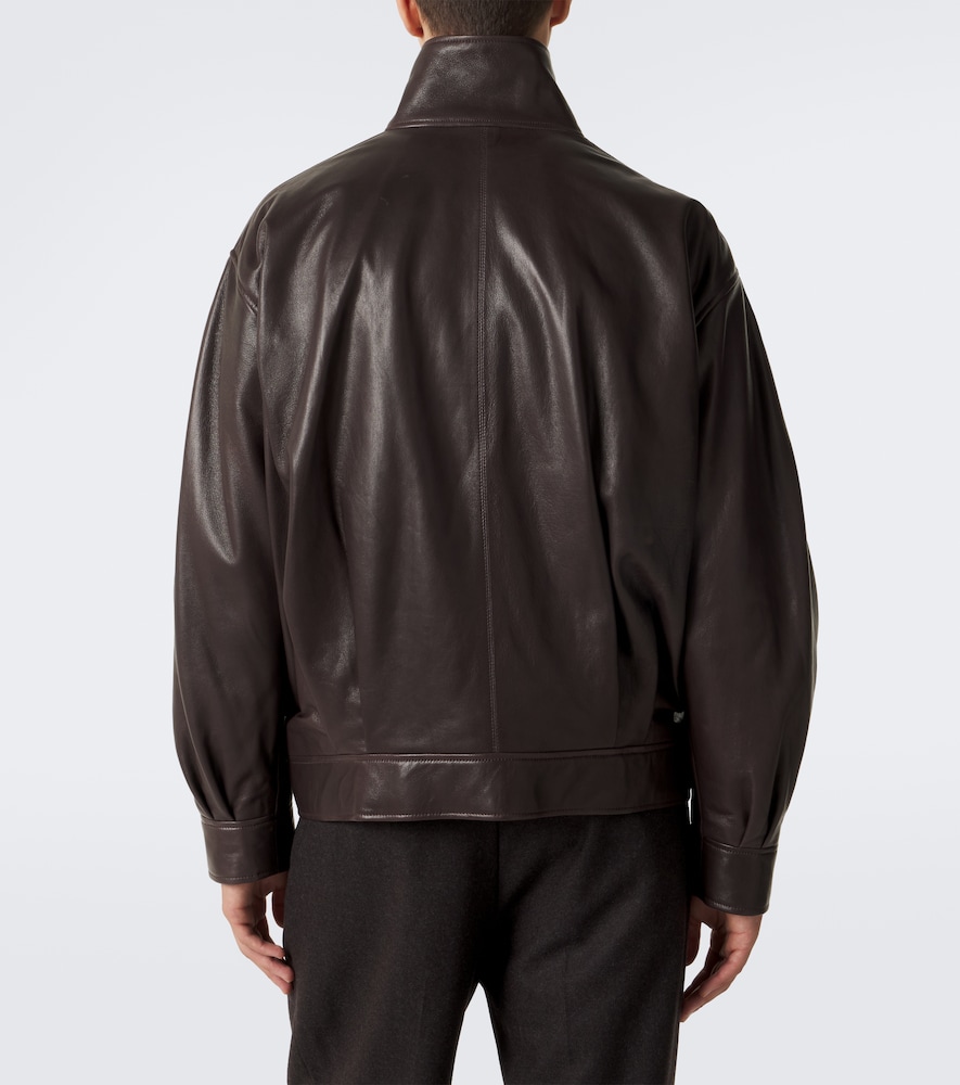 Paulo Leather Blouson Jacket