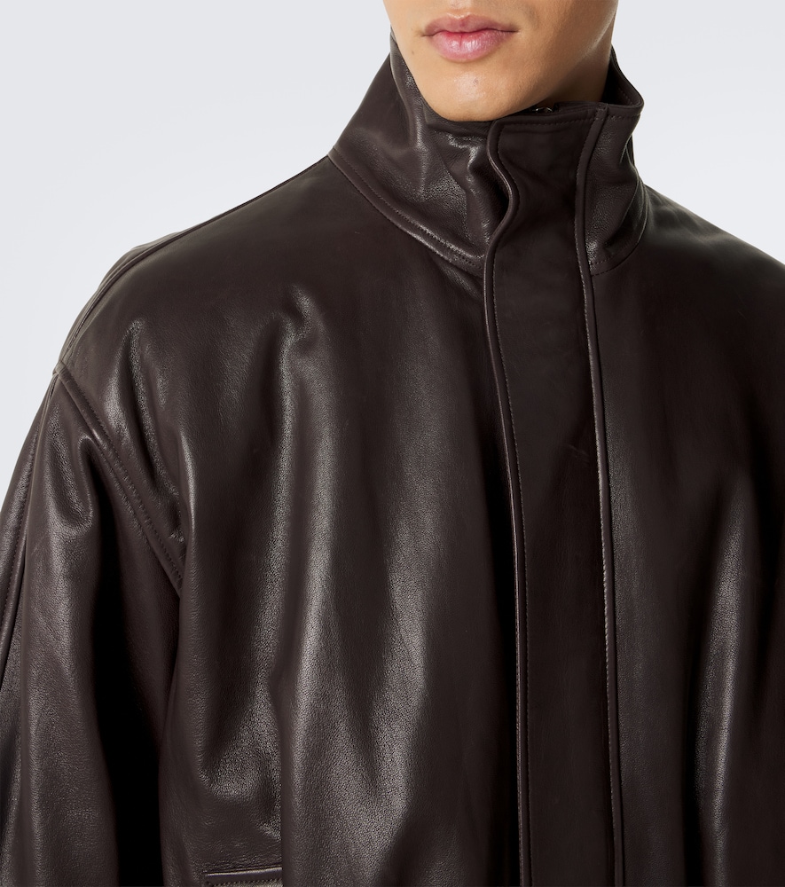 Paulo Leather Blouson Jacket