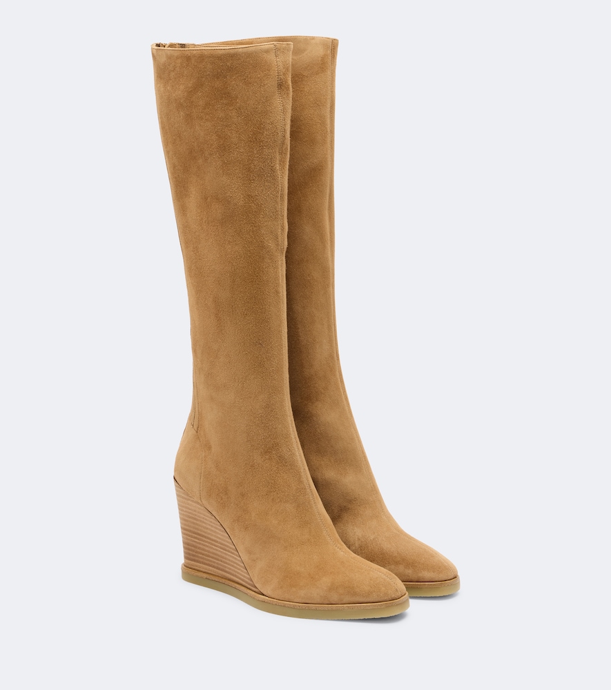 Stiefel Saint Honoré aus Veloursleder