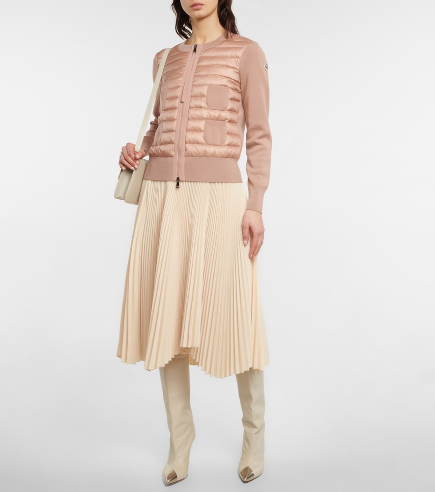  Moncler Moncler Down And Wool Jacket 