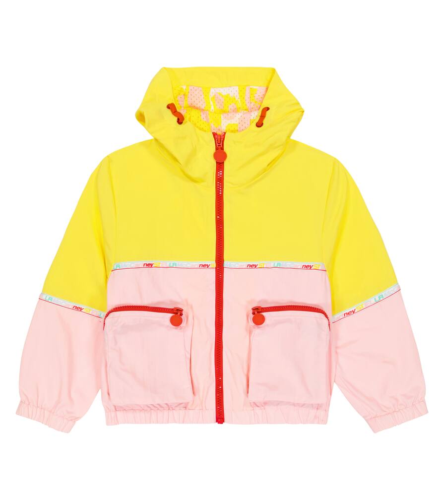 Stella McCartney Kids Logo rain jacket