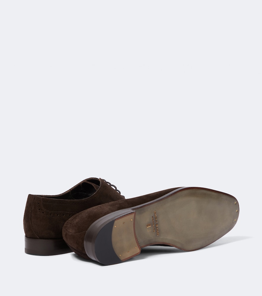  Manolo Blahnik Manolo Blahnik Schnürschuhe Witney Aus Veloursleder 