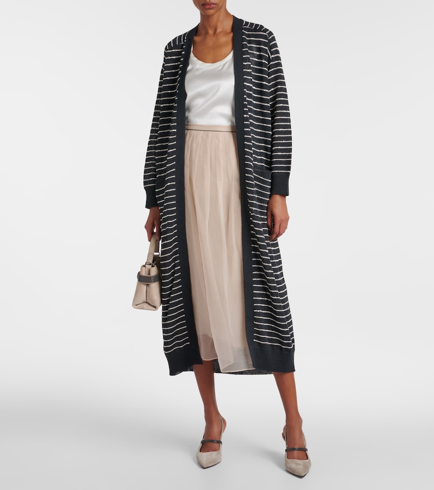  Brunello Cucinelli Brunello Cucinelli Cardigan Dazzling Aus Baumwolle 
