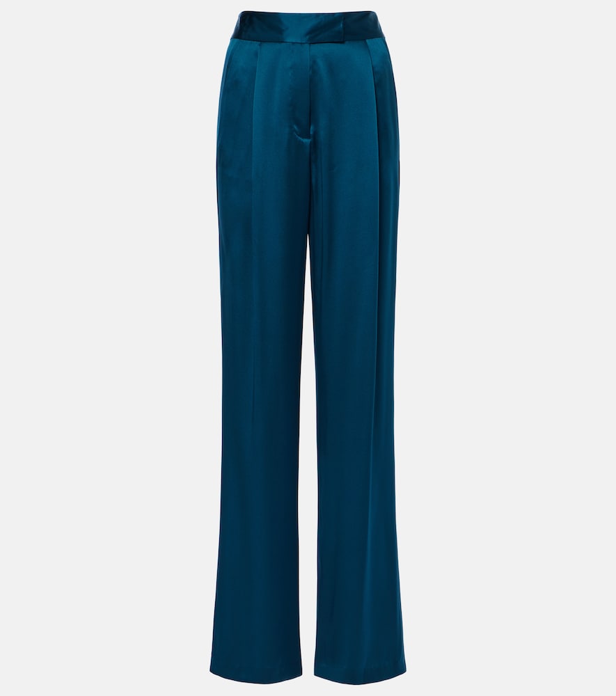 The Sei Silk Satin Wide Leg Pants