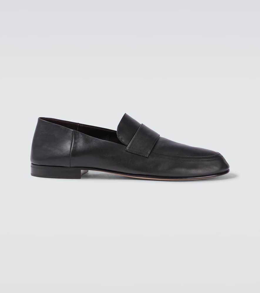 The Row Leather Loafers