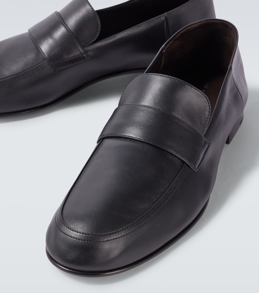 The Row Leather Loafers