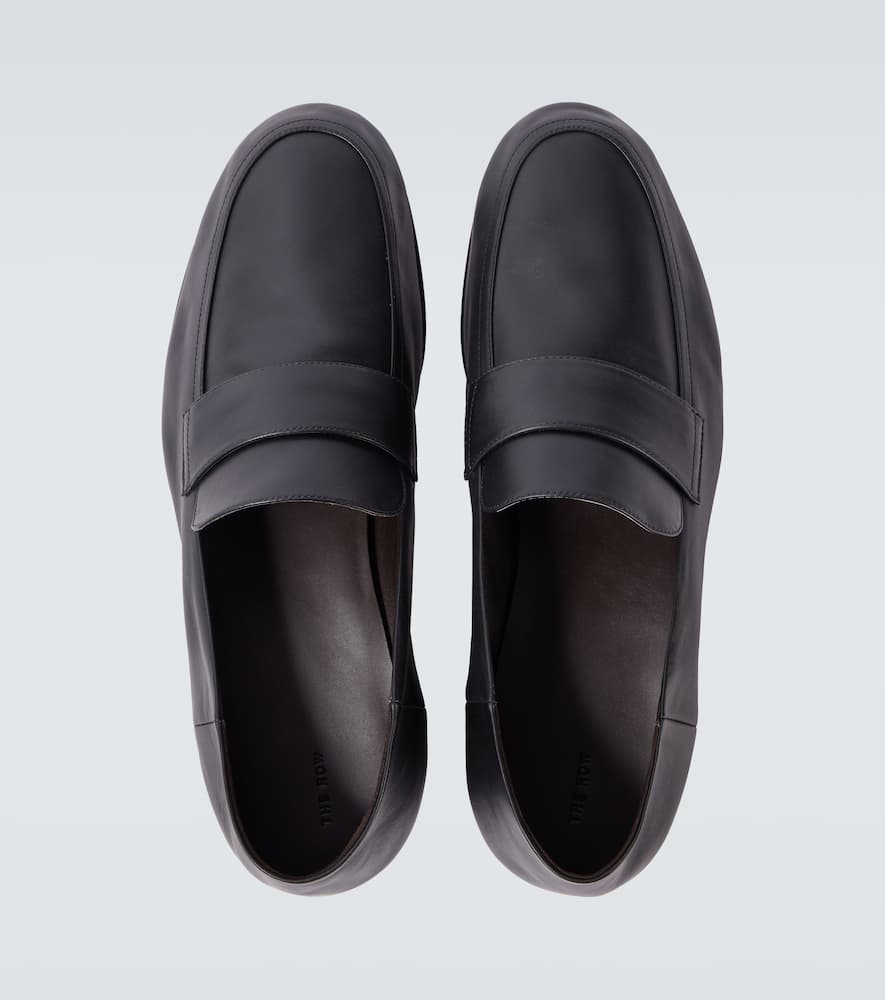 The Row Leather Loafers