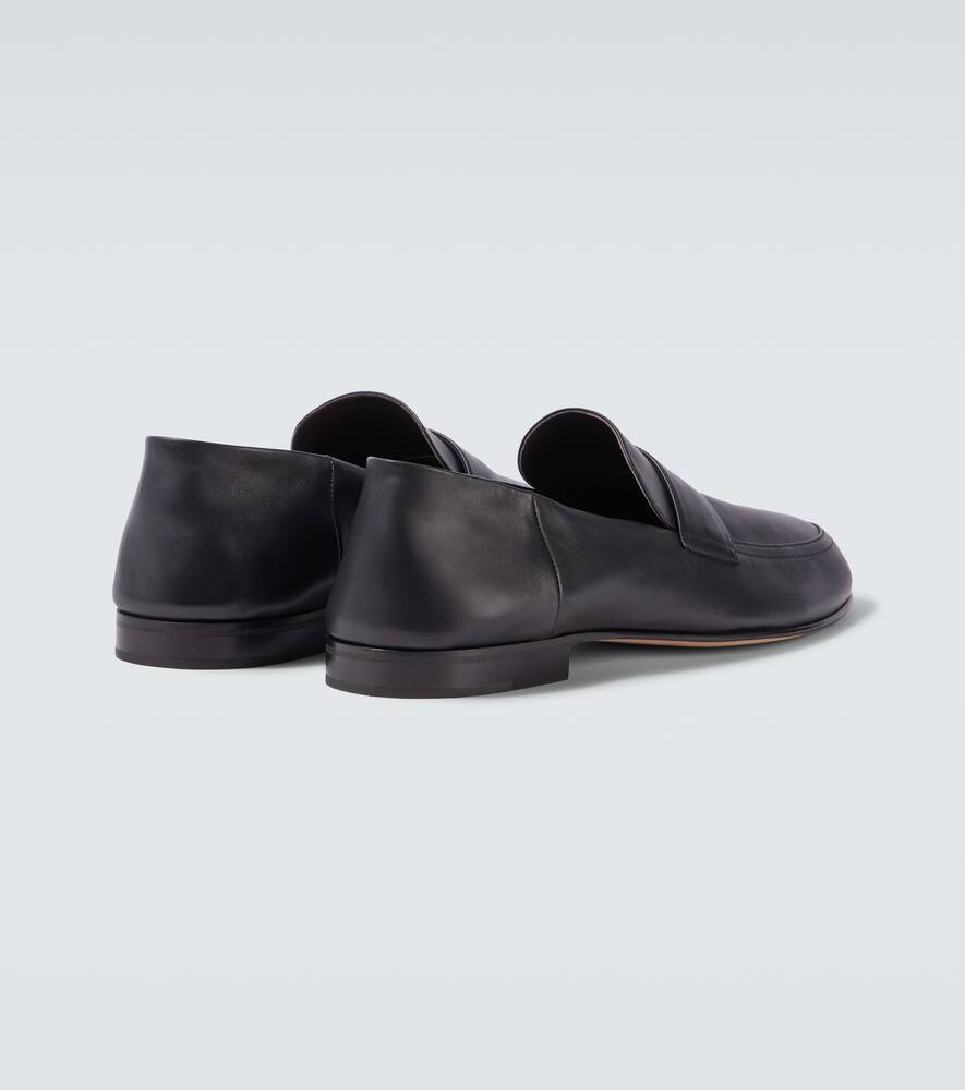 The Row Leather Loafers